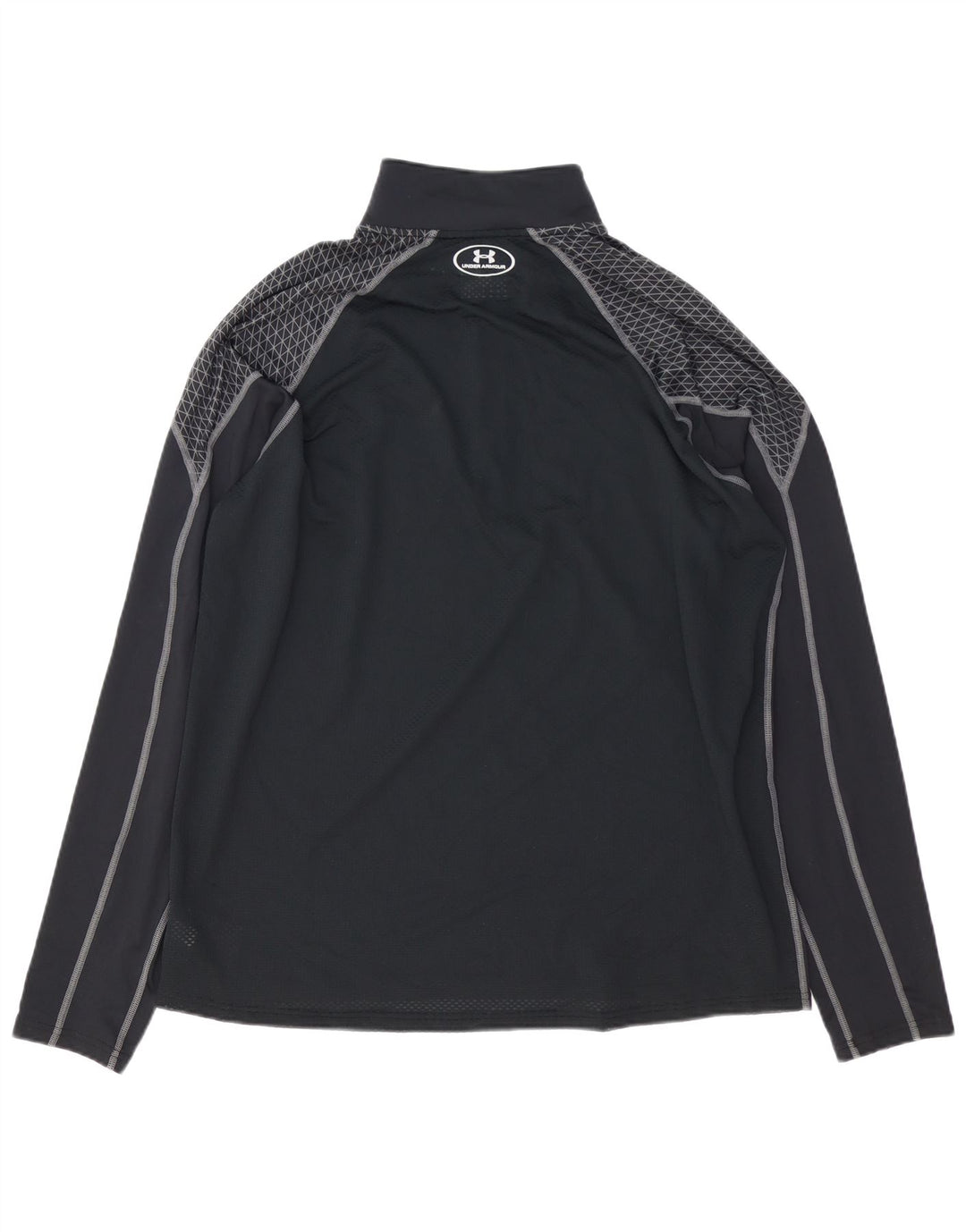 Maglia da ginnastica da uomo UNDER ARMOUR Cold Gear con zip e collo XL nera