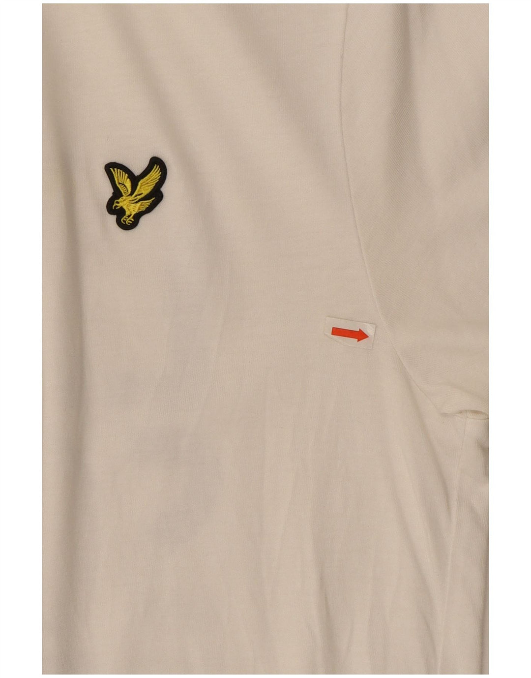 T-shirt grafica da uomo Lyle & Scott Top in cotone bianco medio