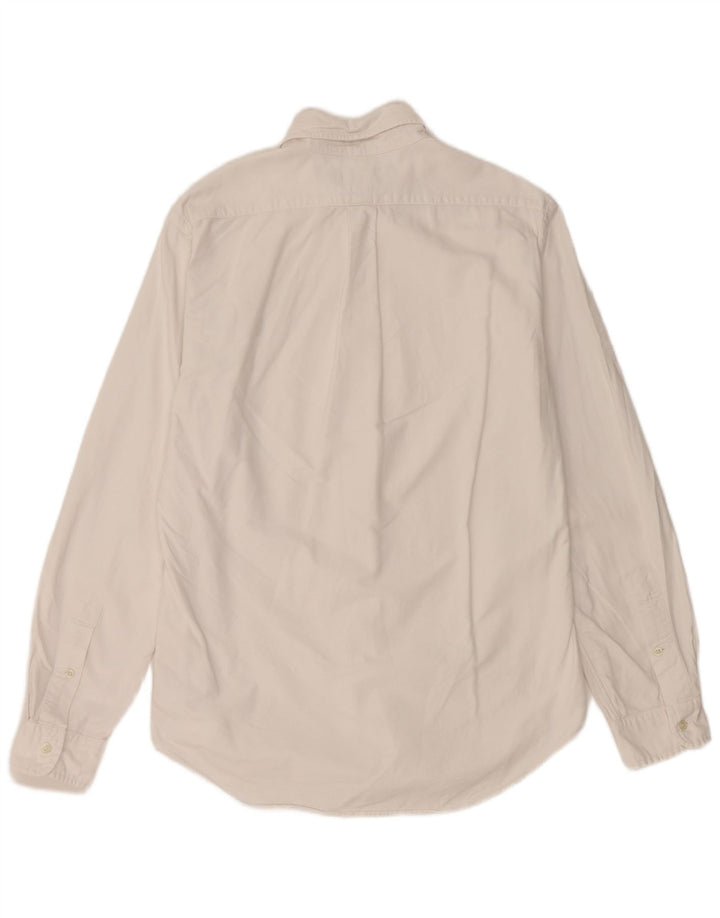 Camicia slim fit da uomo Ralph Lauren in cotone bianco medio