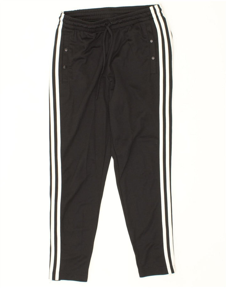 ADIDAS Womens Tracksuit Trousers  UK 8/10 Small Black Polyester Vintage Adidas and Second-Hand Adidas from Messina Hembry 