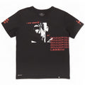 T-shirt grafica Nike Dri Fit da uomo, colore nero medio