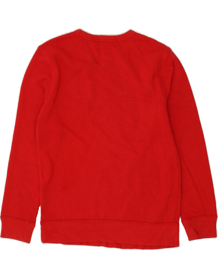 GAP Boys Graphic Sweatshirt Jumper 12-13 Years XL Red Cotton Vintage Gap and Second-Hand Gap from Messina Hembry 