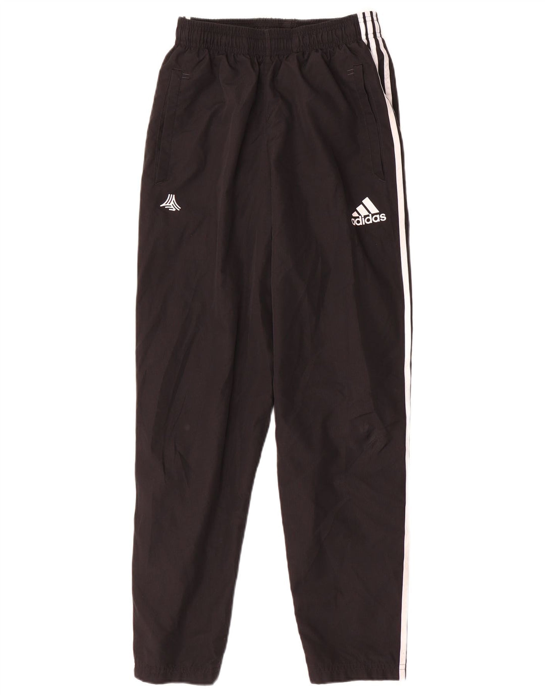 Pantaloni da tuta da uomo Adidas Small neri in poliestere