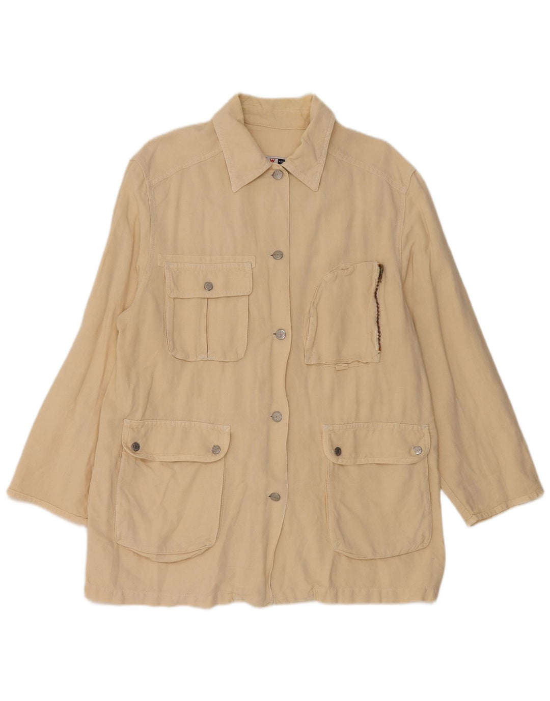 Nuova giacca utility da donna Penny IT 44 Lino beige medio