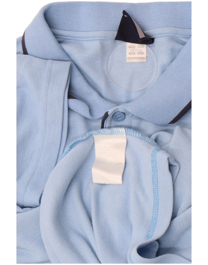 Polo da uomo Umbro 2XL blu poliestere
