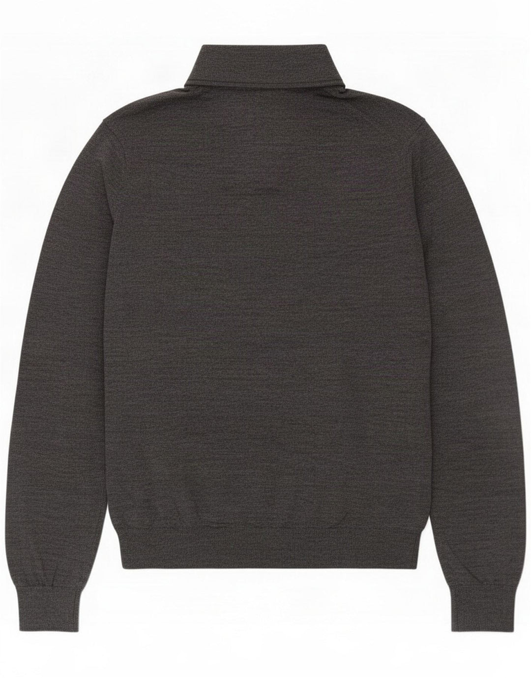 Reiss Maglione da uomo con collo alto e collo alto in lana grigia