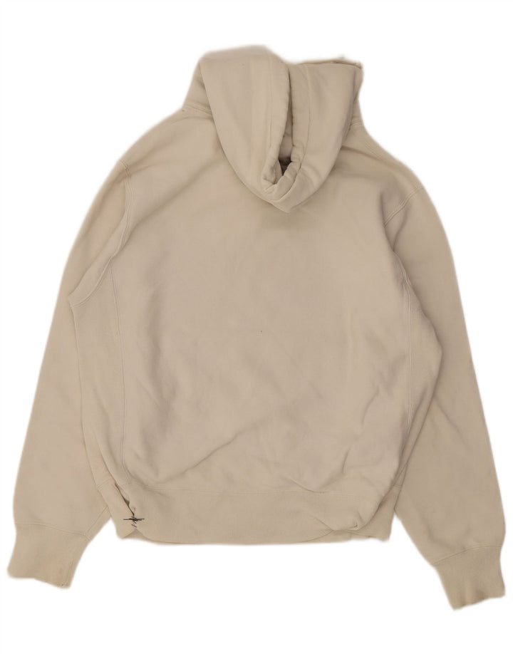 Maglione con cappuccio Champion Reverse Weave da uomo bianco medio