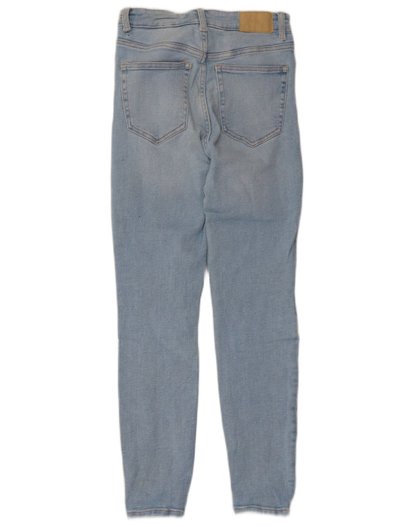 Jeans slim da donna Zara EU 36 XS W26 L26 cotone blu
