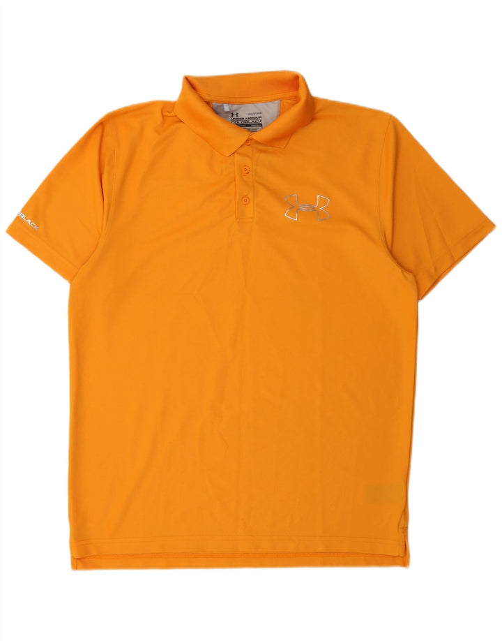 Polo da uomo Under Armour grande arancione in poliestere