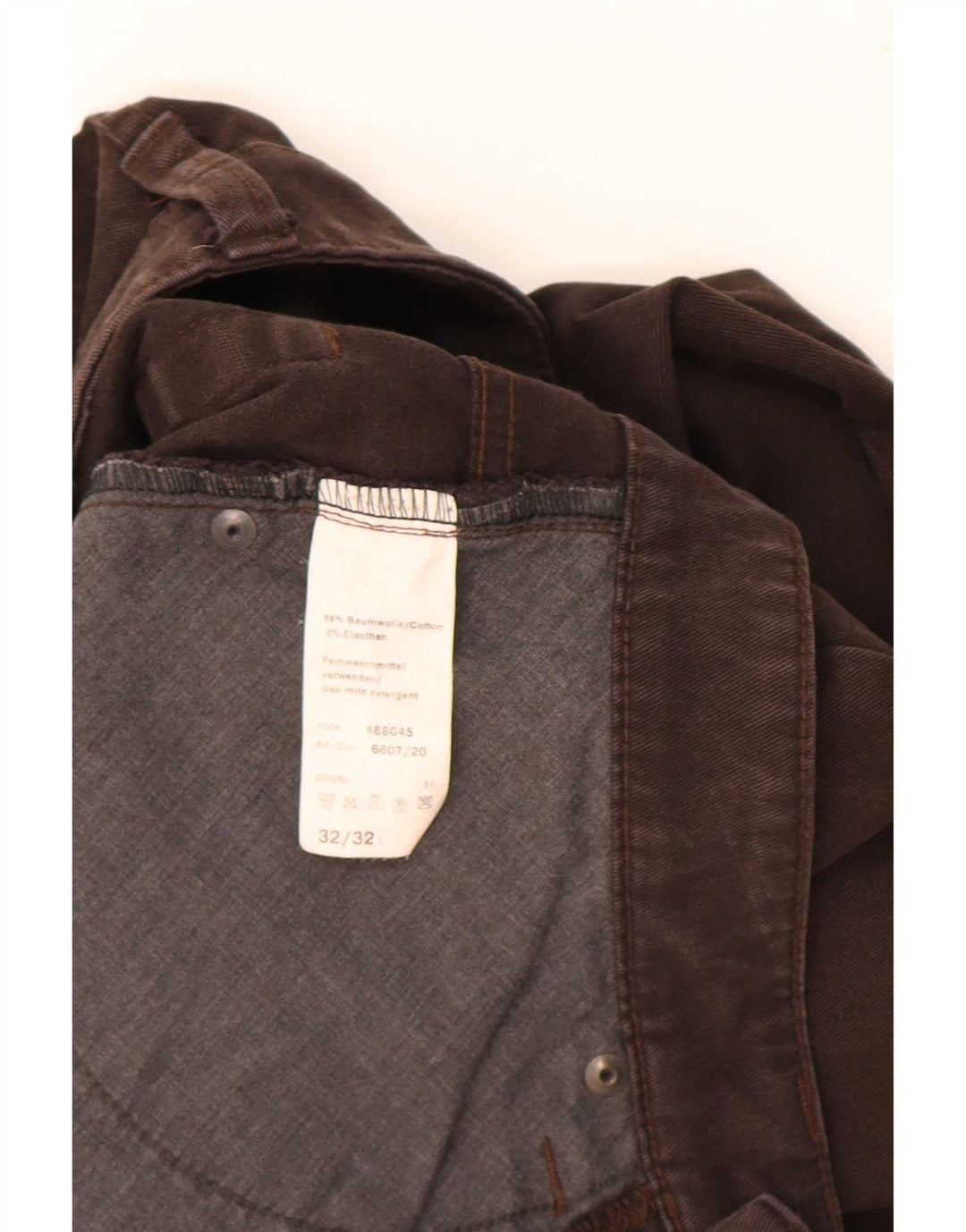 Jeans affusolati da uomo Camel Active W31 L31 cotone marrone