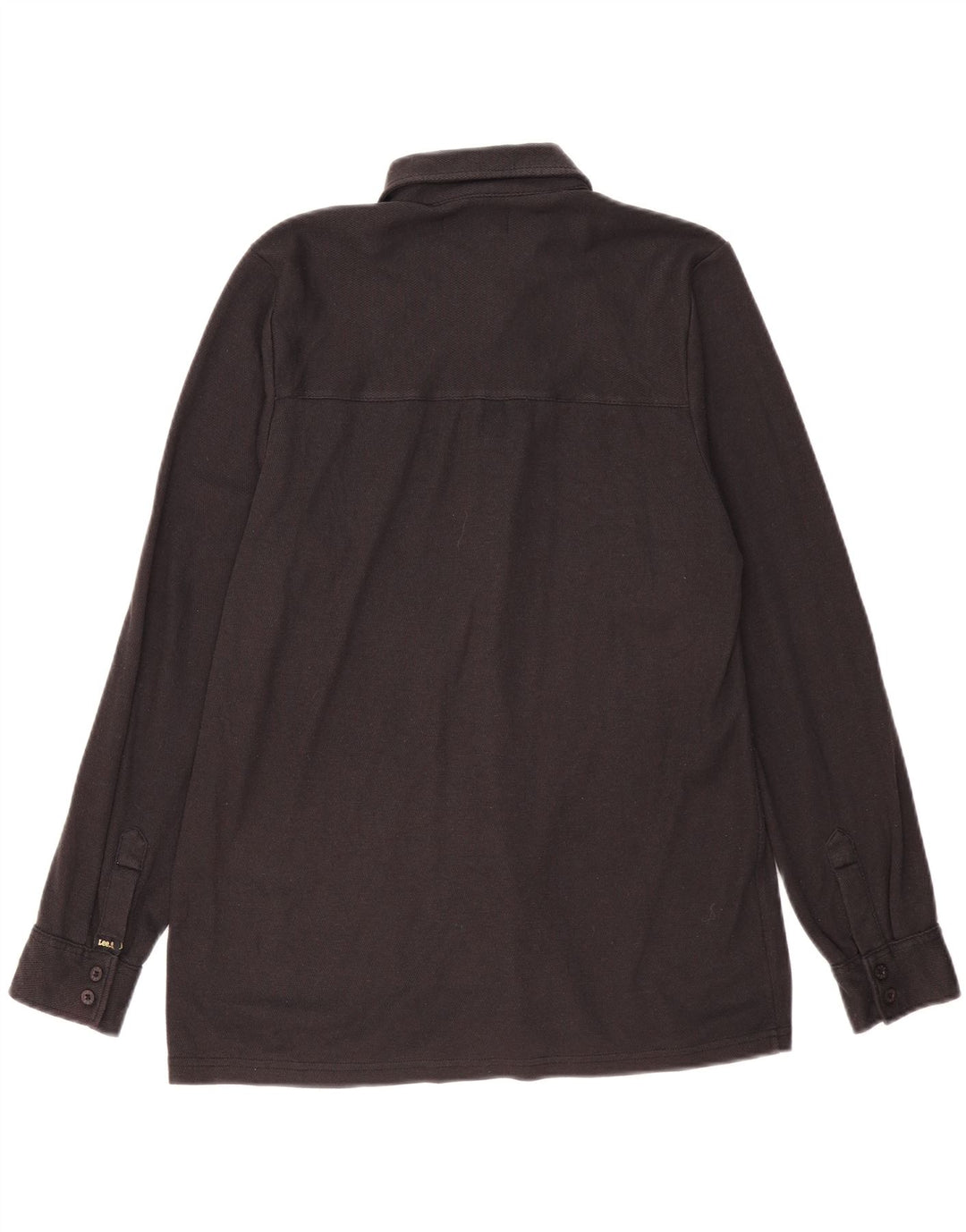 Camicia da uomo LEE Large nera in poliestere