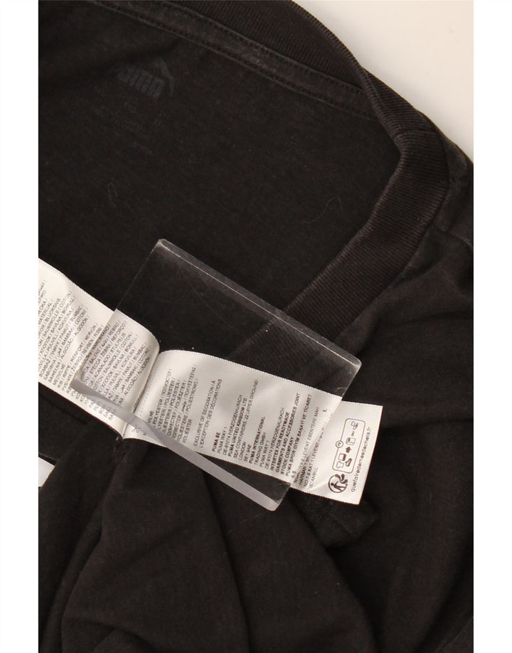 T-shirt grafica da uomo PUMA Top 2XL cotone nero