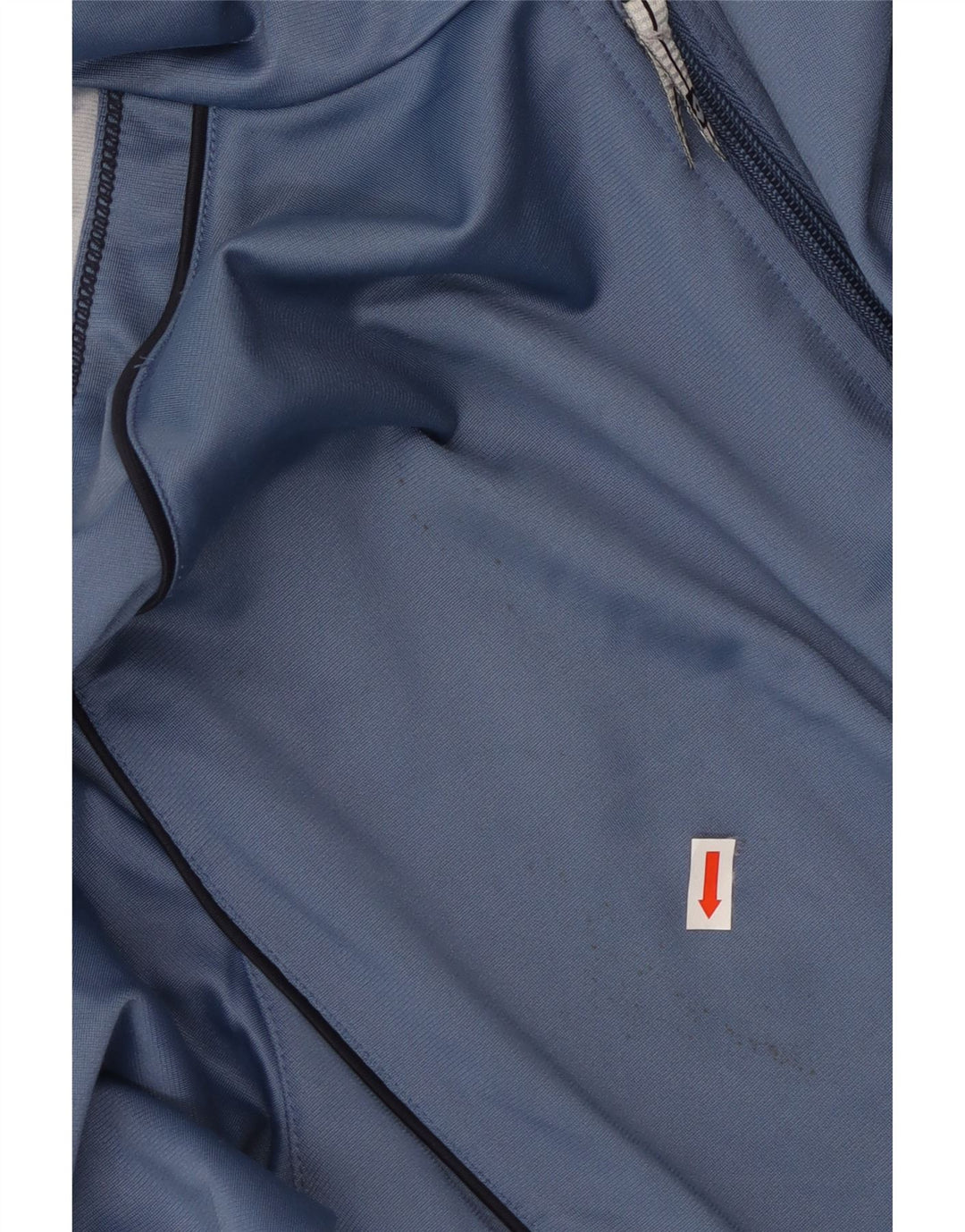 LOTTO Giacca da tuta da uomo, grande, in poliestere color block blu