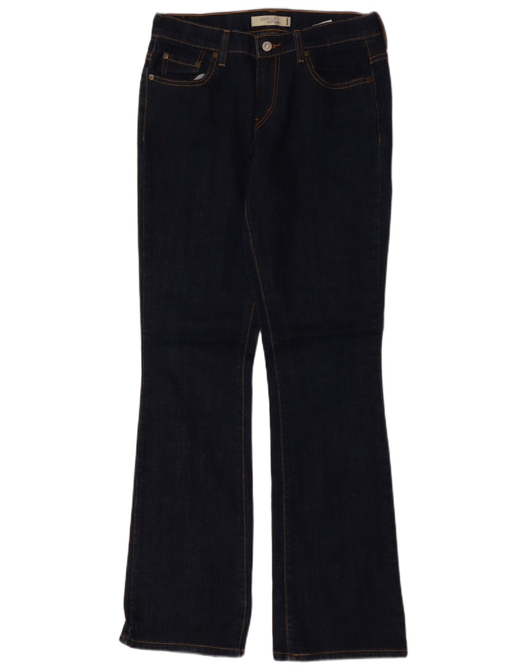 LEVI'S Jeans 515 Bootcut da donna US 6 medio W30 L33 cotone blu navy