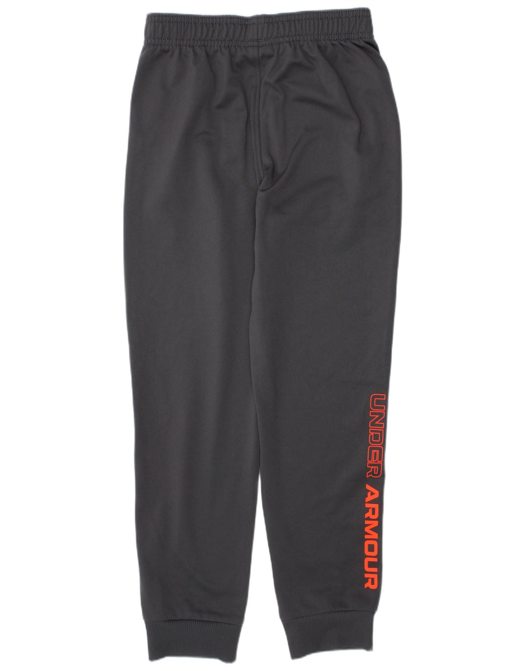 UNDER ARMOUR Boys Graphic Tracksuit Trousers Joggers 6-7 Years  Grey