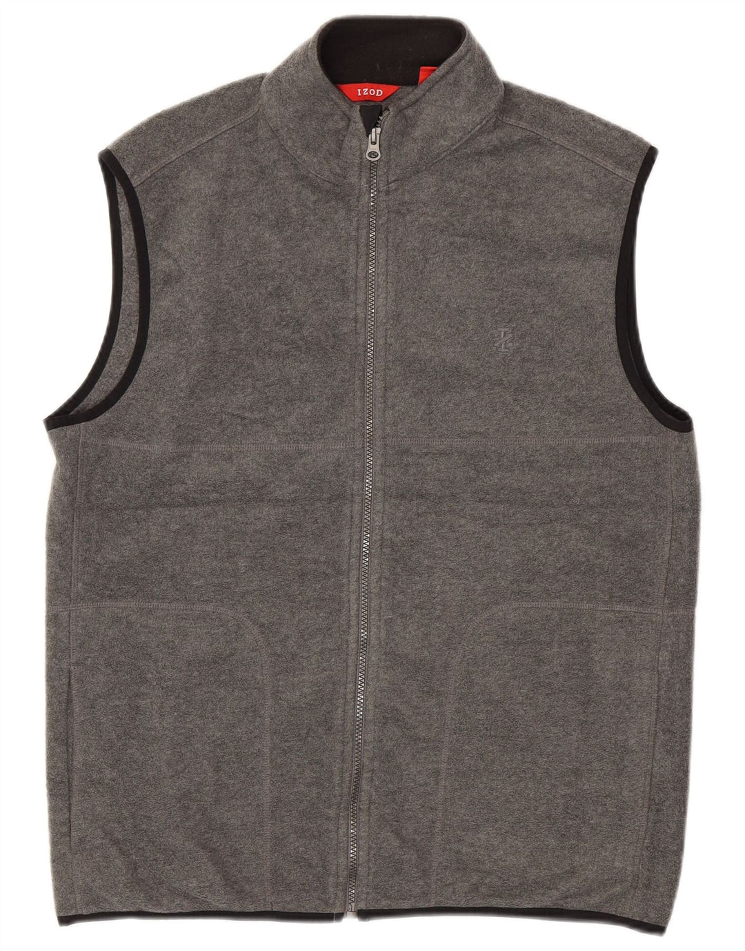 Gilet in pile da uomo IZOD UK 38 poliestere grigio medio