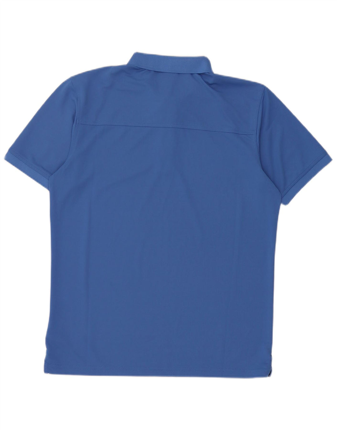 CALVIN KLEIN Polo grafica da uomo in poliestere blu medio