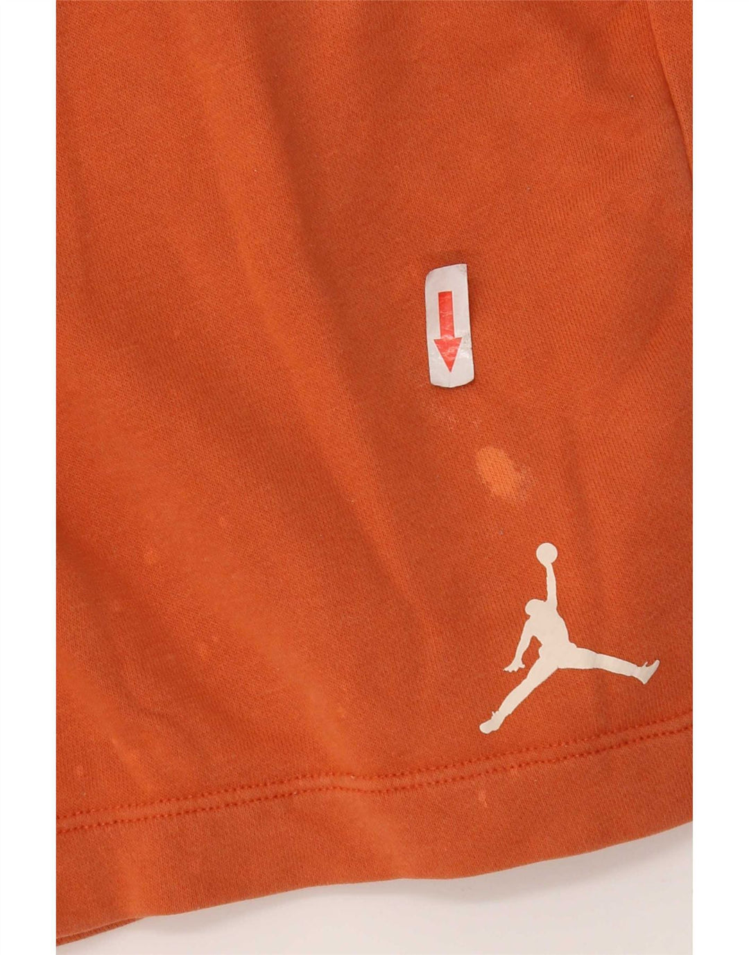 Pantaloncini sportivi grafici da uomo Jordan piccoli in cotone arancione
