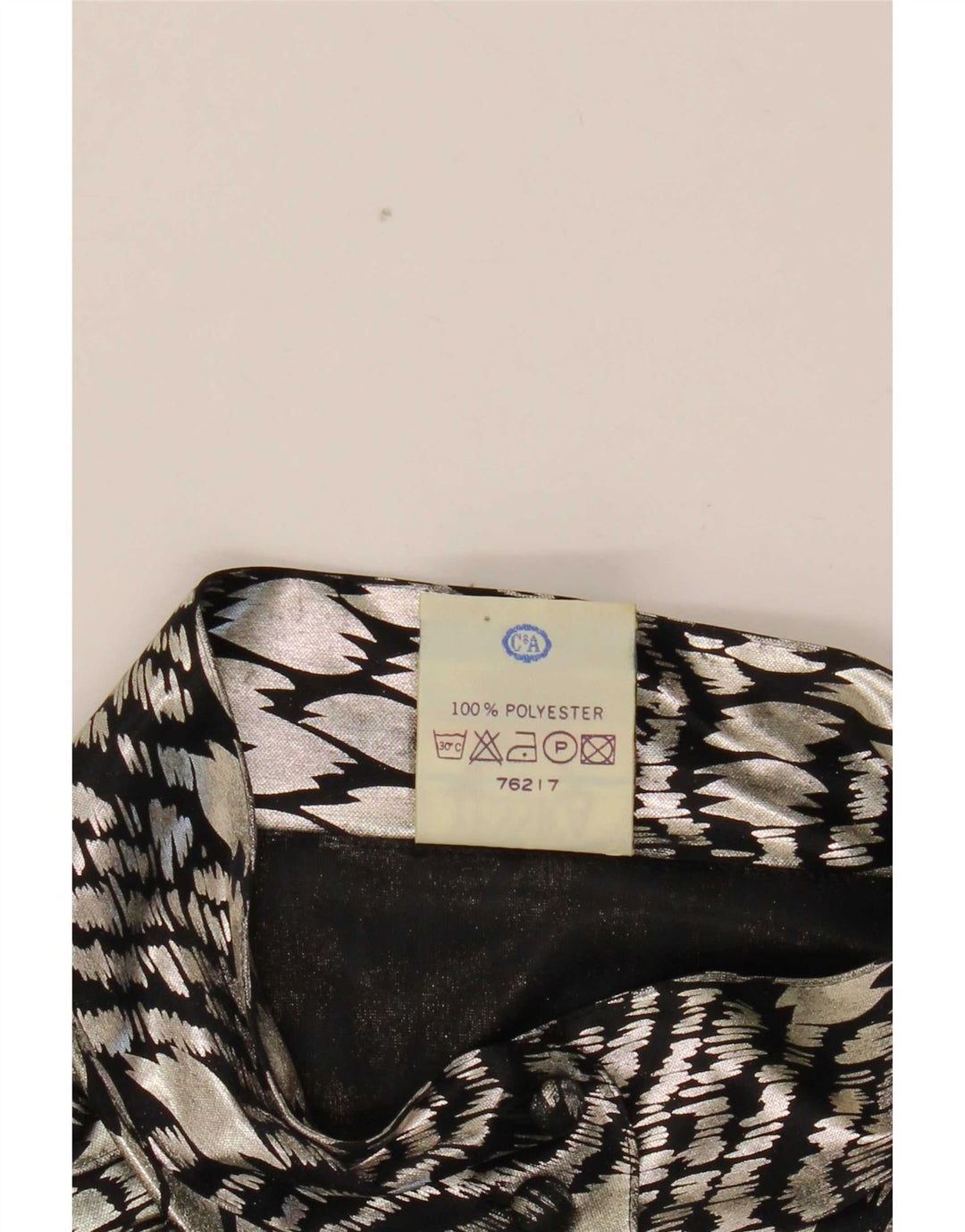 Camicetta da donna Yessica EU 44 XL Argento Poliestere con stampa animalier