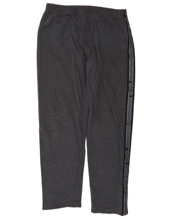 Pantaloni da tuta con grafica da uomo Champion Joggers XL in cotone grigio