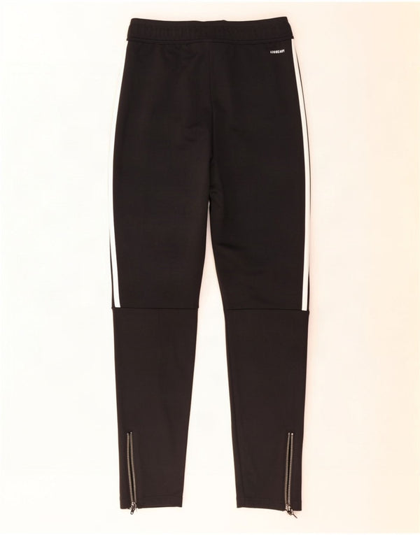 Pantaloni da tuta Adidas Aeroready da uomo piccoli in poliestere nero