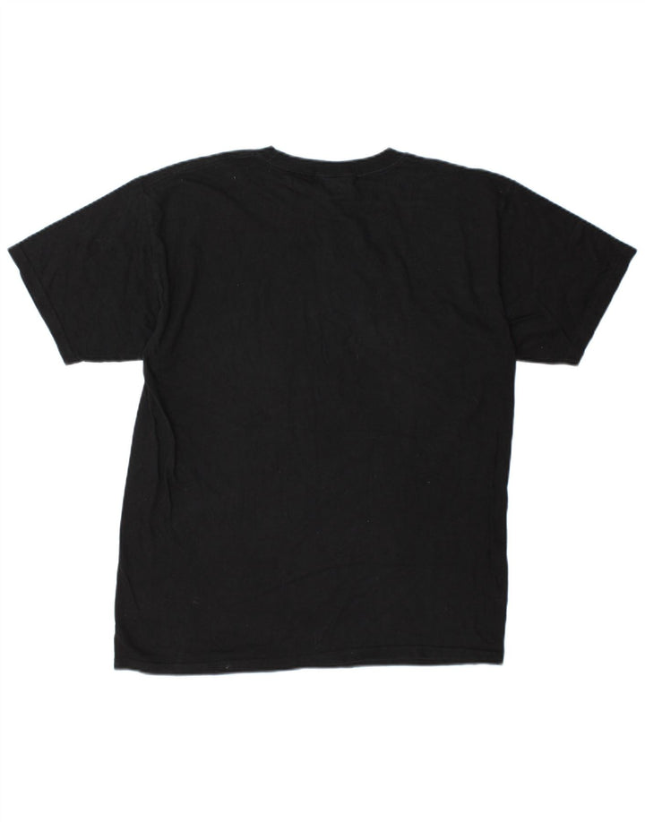 T-shirt grafica da uomo Volcom Top in cotone nero medio