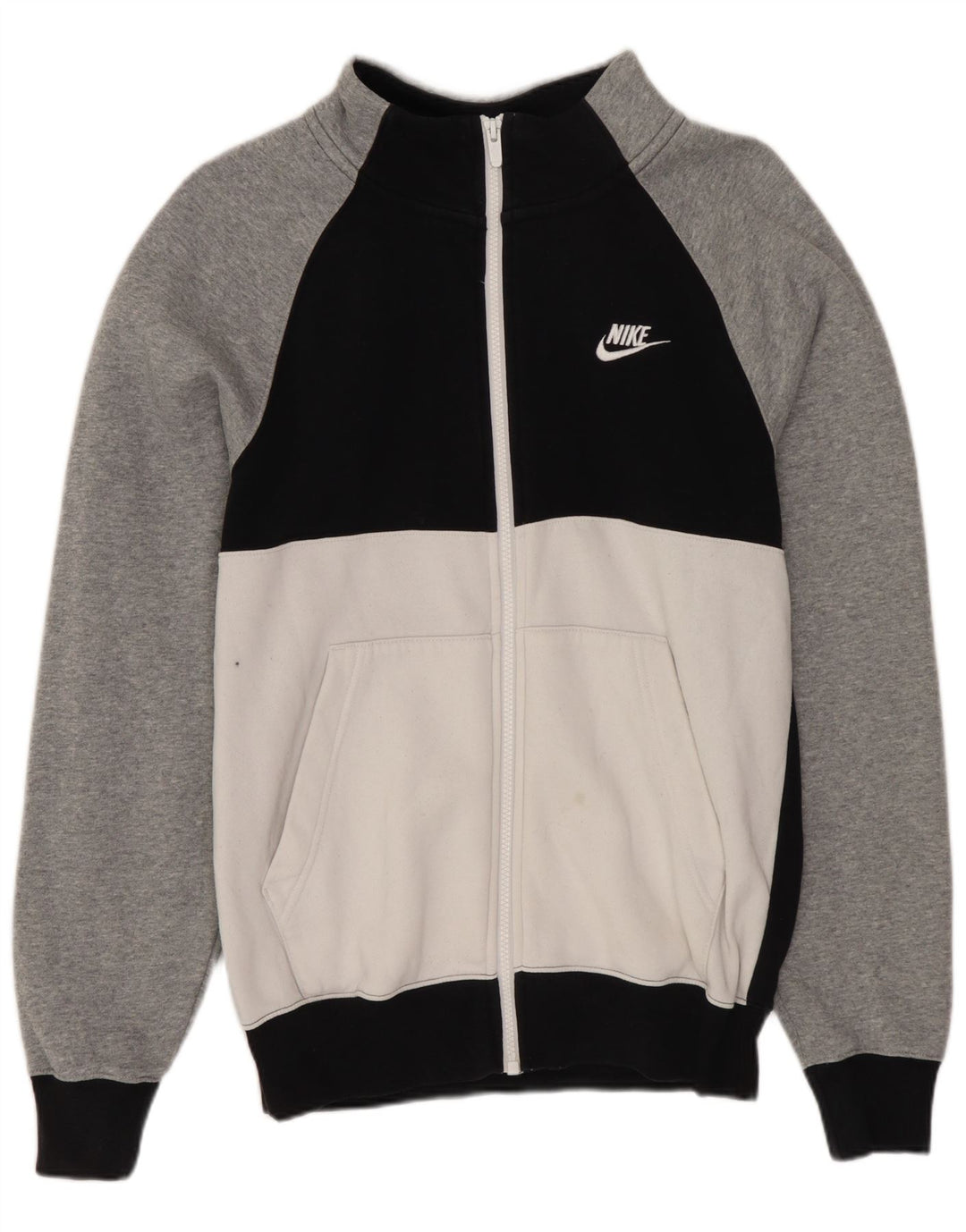 Giacca da tuta da uomo NIKE XS in cotone color block multicolore