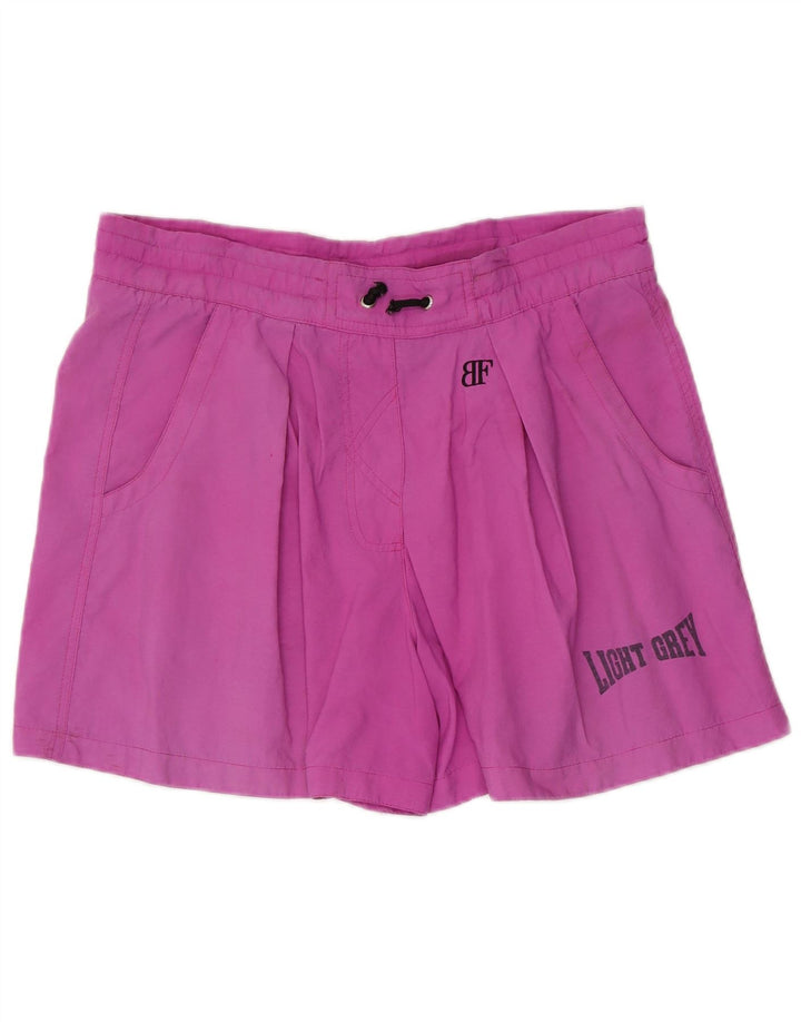 Pantaloncini da bagno grafici da donna Belfe & Belfe IT 42 Nylon rosa medio