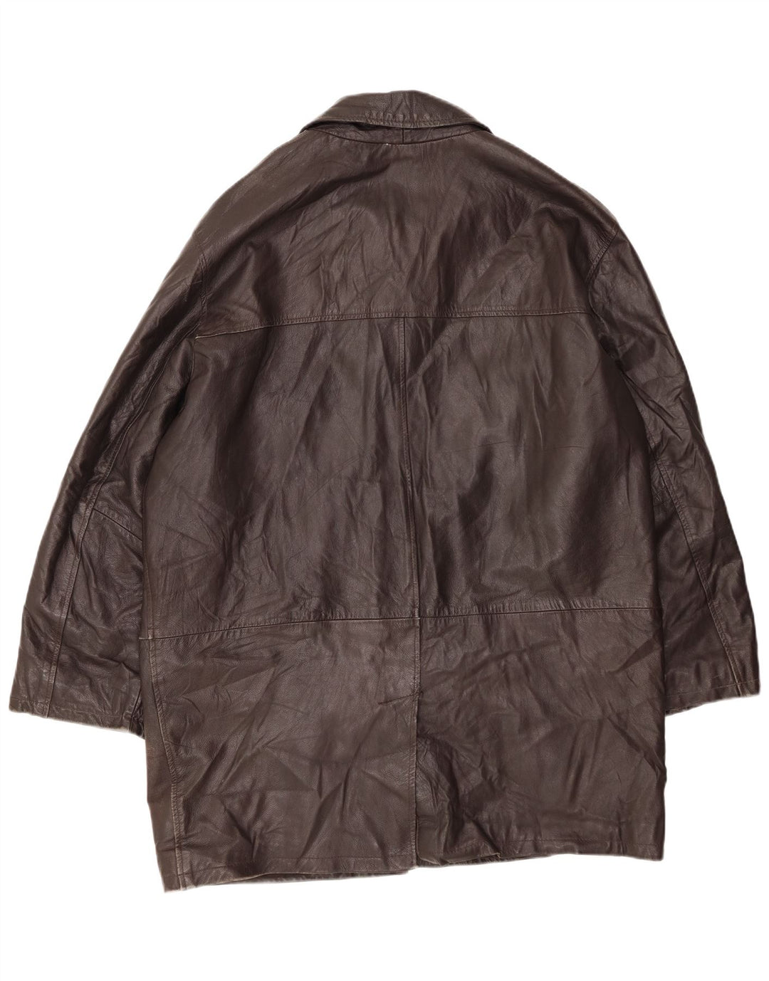 CONBIPEL Cappotto in Pelle Uomo IT 54 XL Pelle Marrone