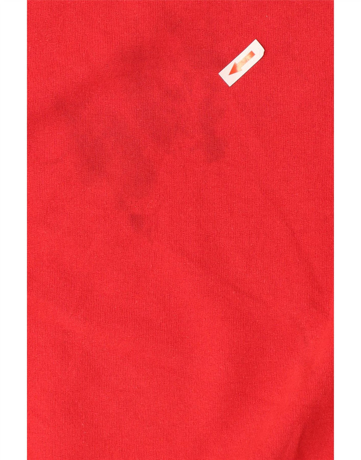 Felpa grafica da uomo Urban Outfitters, maglione piccolo rosso