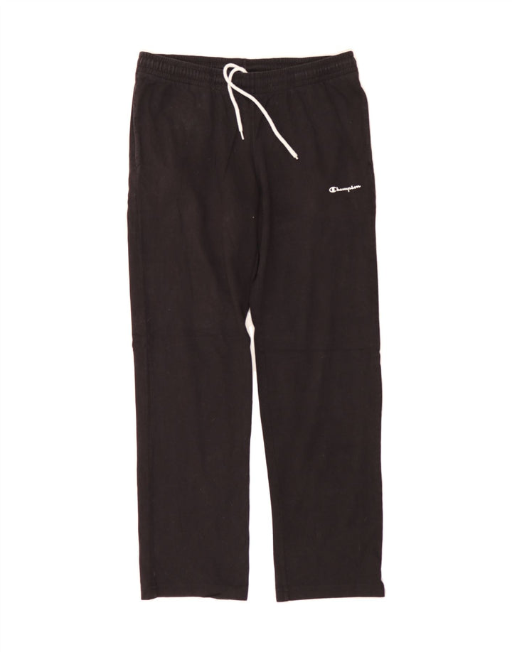 CHAMPION Mens Tracksuit Trousers Large Black Vintage Champion and Second-Hand Champion from Messina Hembry 