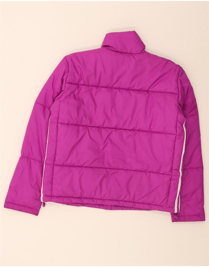 Giacca imbottita oversize da donna Adidas UK 10 Small Viola Poliestere