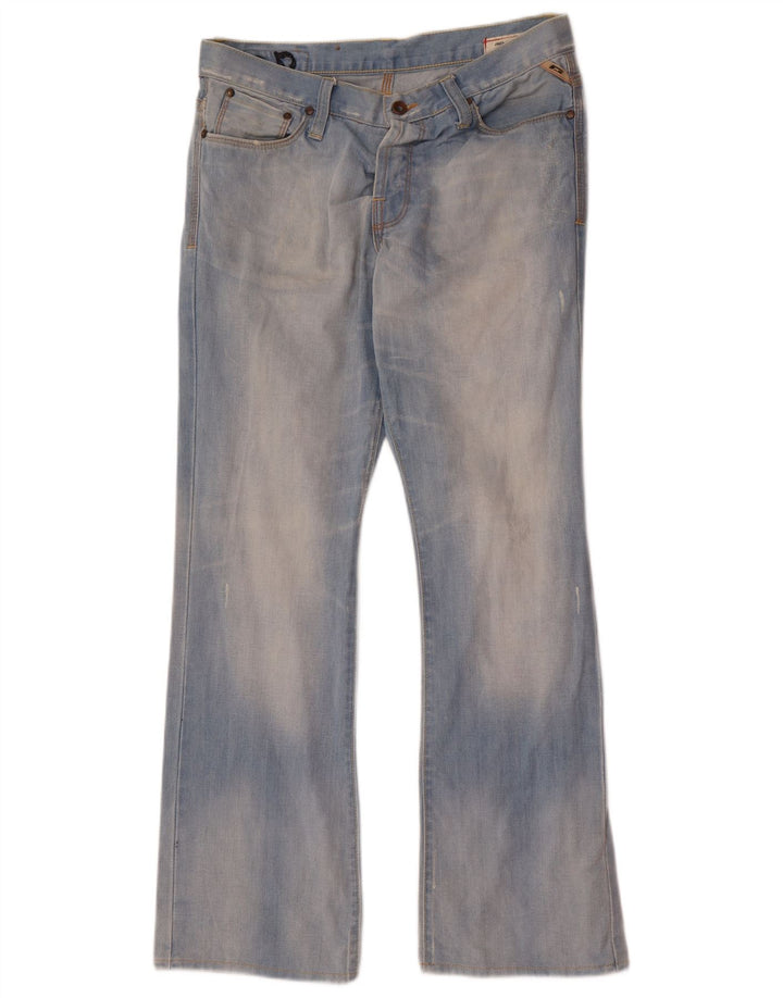 Jeans Bootcut effetto consumato da uomo Jack & Jones W33 L32 cotone blu