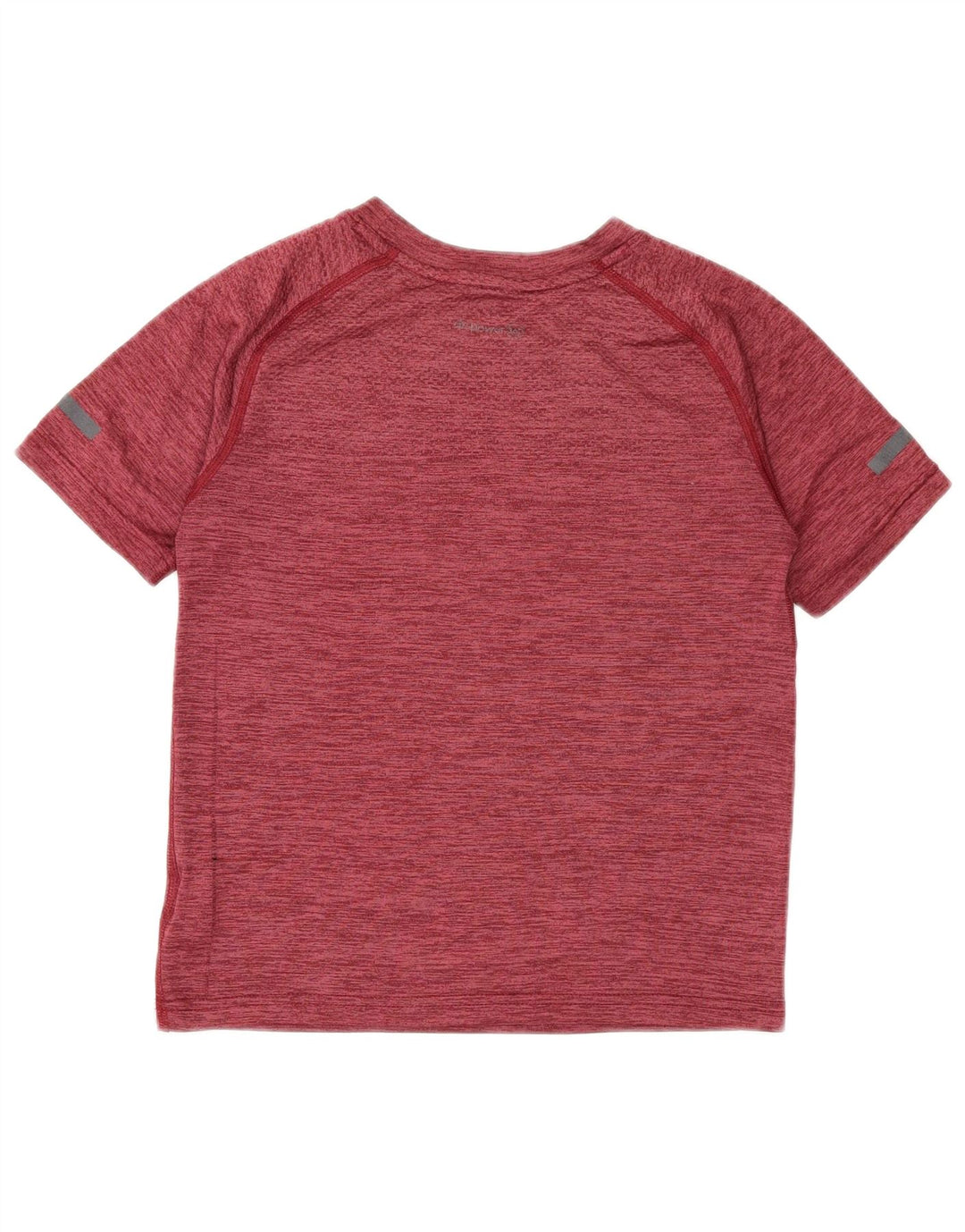 T-shirt da ragazzo Russell Athletic, 7-8 anni, nylon mélange medio bordeaux