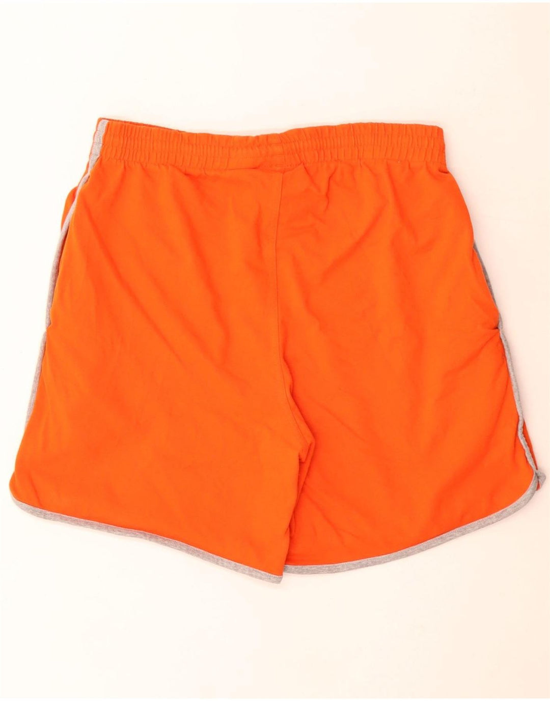 Pantaloncini sportivi da uomo Puma Large in cotone color block arancione