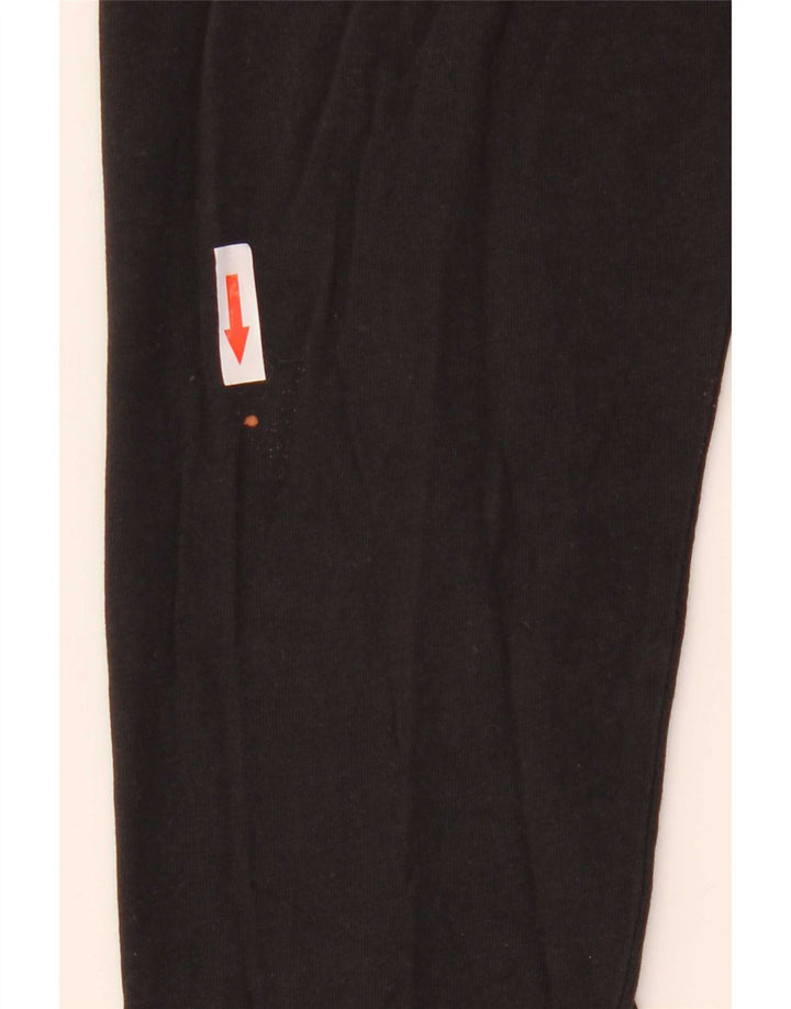 Timberland Uomo Slim Fit Top manica lunga grande cotone nero