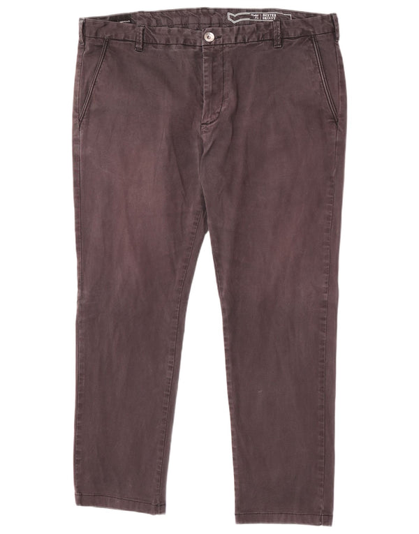 Pantaloni chino skinny Bexter da uomo Gas W40 L29 cotone nero