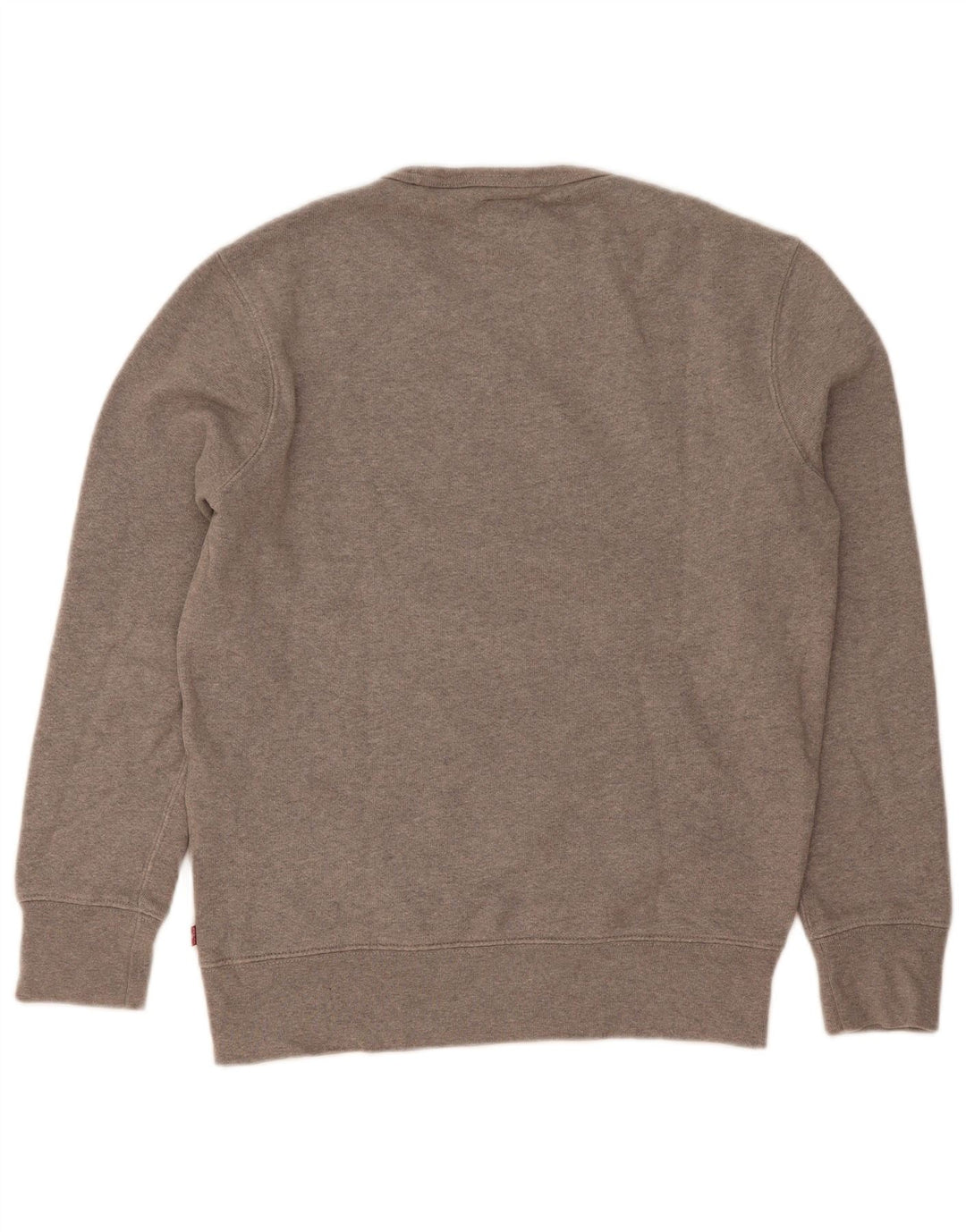 Felpa grafica da uomo Levi's maglione XS in cotone grigio