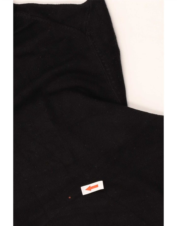 Maglione maglione collo alto da donna Zara UK 14 medio nero