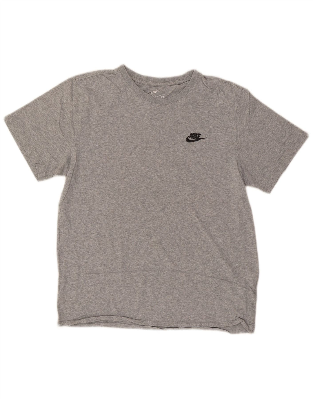 T-shirt Nike da uomo Top Small in cotone chiazzato grigio
