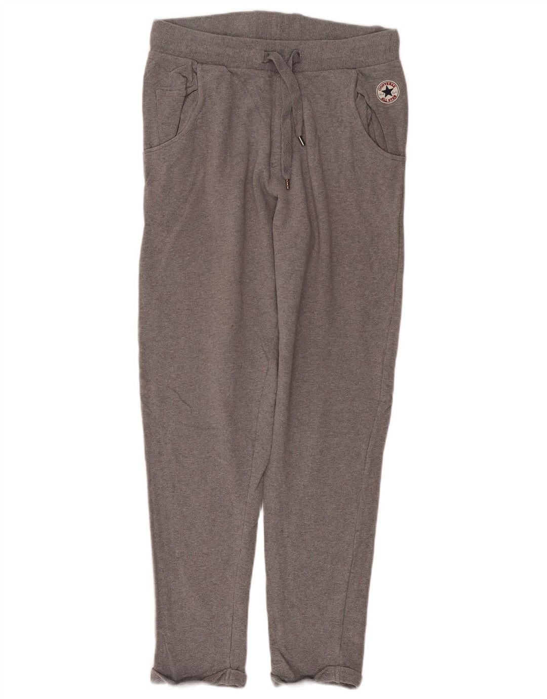 CONVERSE Pantaloni da tuta da uomo Joggers grandi in cotone grigio