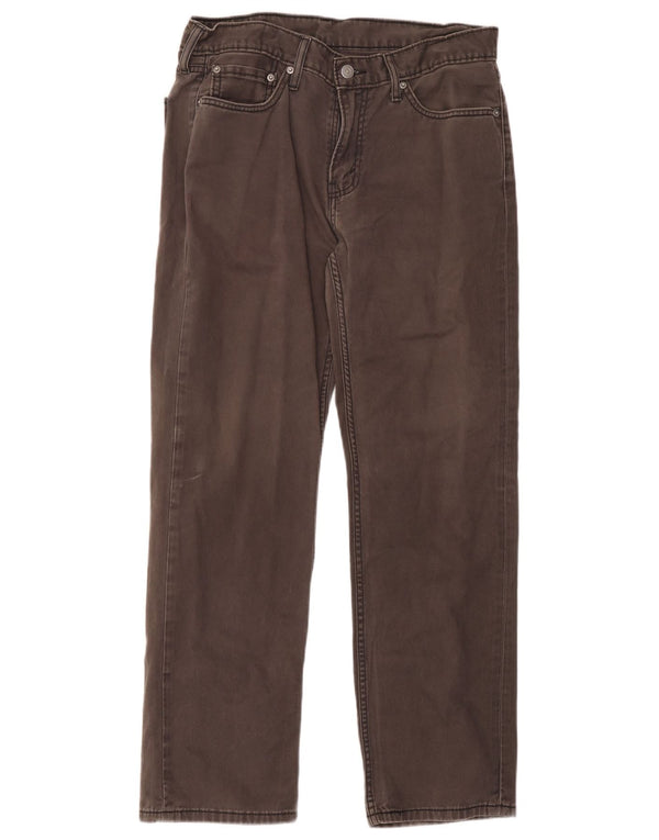Levi's Uomo 514 Jeans dritti W33 L30 Cotone grigio