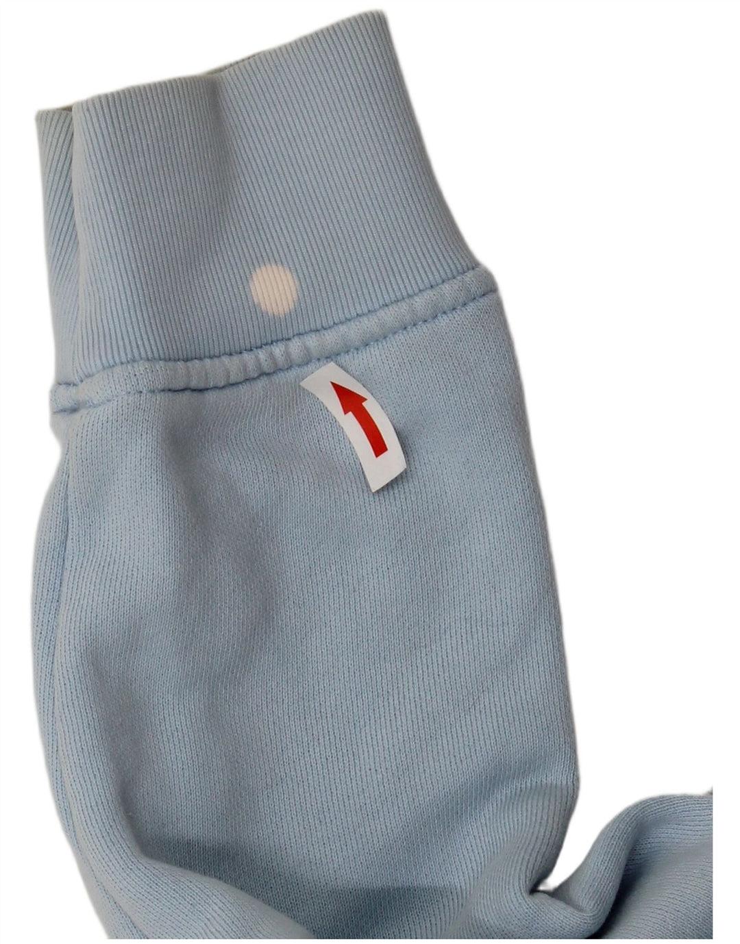 Felpa oversize con grafica da donna Adidas UK 8 piccola in cotone blu