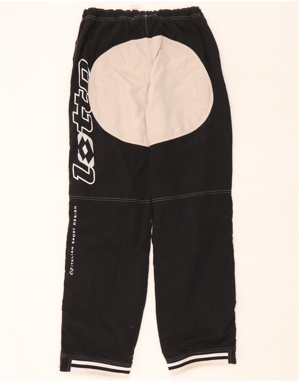 Pantaloni da tuta con grafica da uomo Lotto Joggers Large Black Colourblock