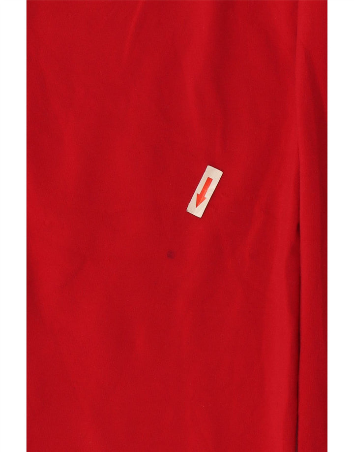 Pantaloni da tuta da donna Reebok UK 12 Medium Red Nylon