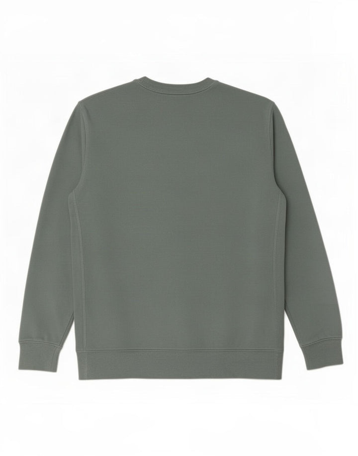 Felpa da uomo Marks & Spencer maglione grande cotone verde