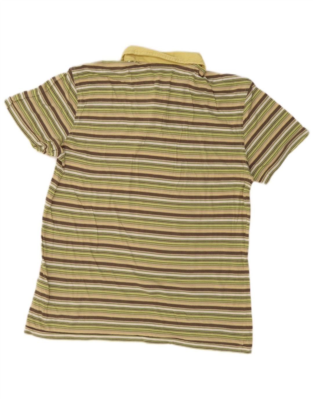 Polo da donna LEE UK 18 XL in cotone a righe multicolore