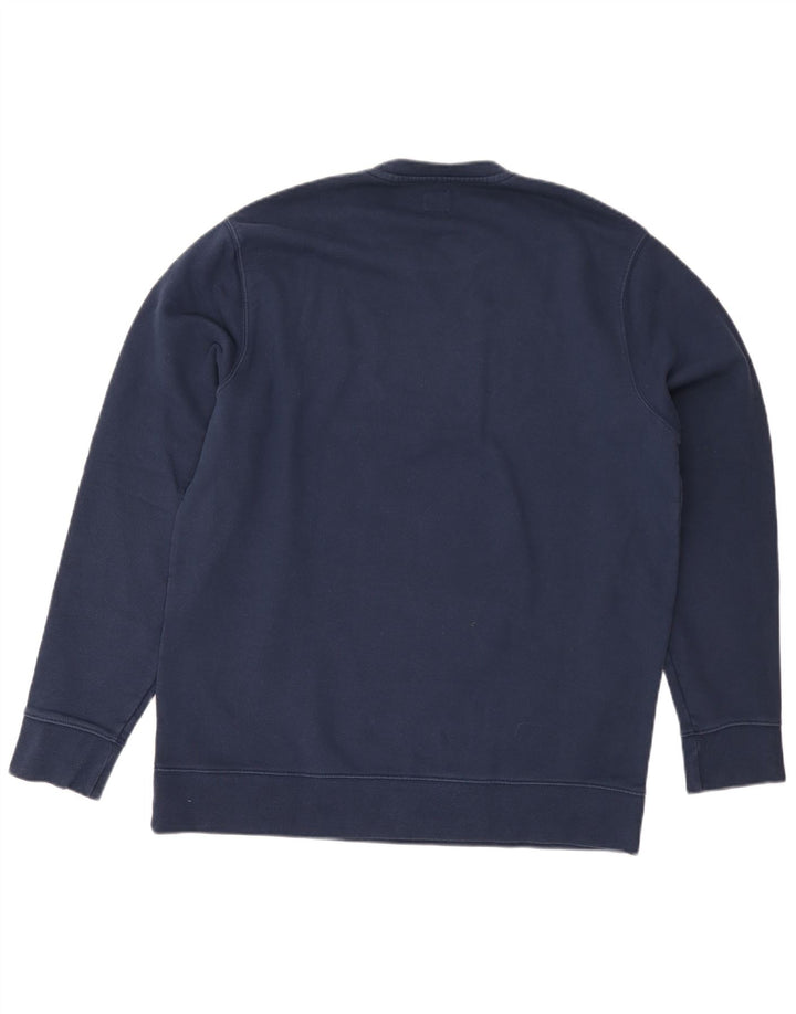 LEVI'S Felpa standard da uomo Maglione grande in cotone blu navy