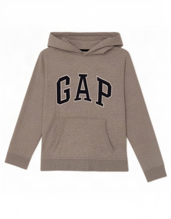 Felpa con cappuccio grafica per ragazze Gap 11-12 anni XL in cotone grigio