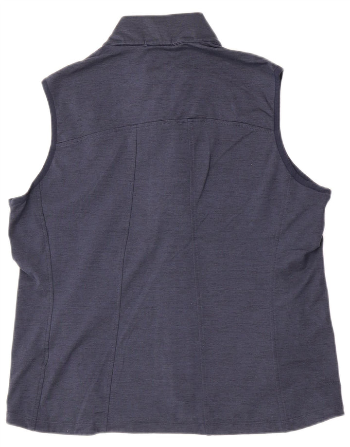 Giacca sportiva senza maniche da donna Puma UK 16 Large Blu Navy
